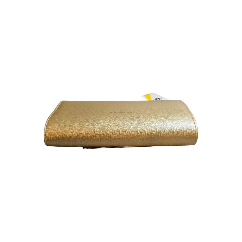 CXL By Christian Lacroix Gold Clutch With Detachable Chain  Bag NWT ($78) - Picture 4 of 11